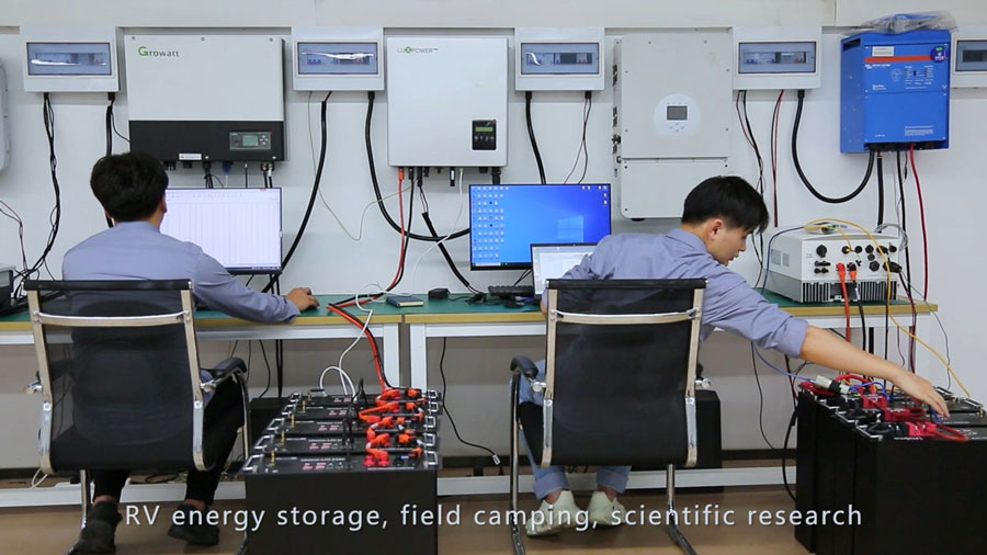 Diy Powerwall Lifepo4 Battery 48V 100ah Server Rock Multiple Cabinets In Parallel 5kwh Household