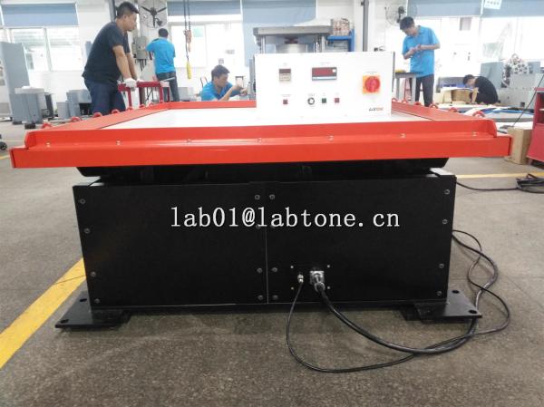 Buy cheap Transportation Simulator Vibration Shaker Table Frequency 2-5Hz Size 1500x1500 Mm from wholesalers