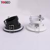 Buy cheap Black Round Fixed Recessed LED Downlight Fixtures Gu5.3 Cutting 70mm from wholesalers