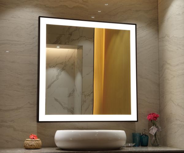 Buy cheap LED Wall Mounted Dressing Mirror With Lights High Definition For Hotel from wholesalers
