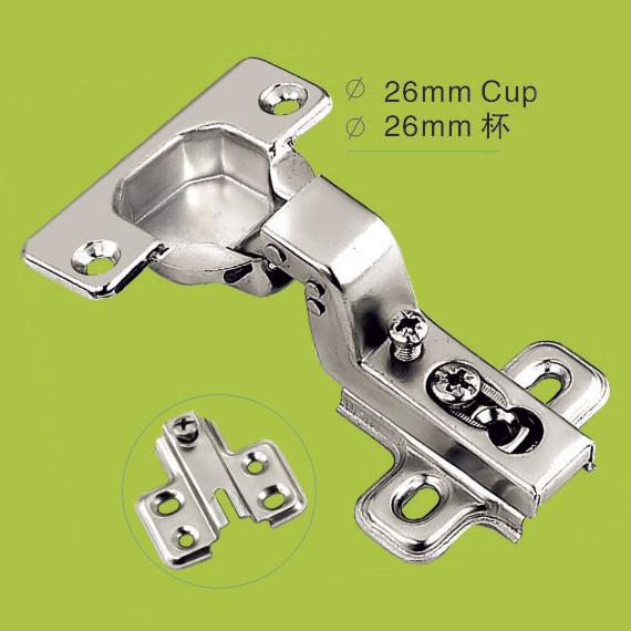 Buy cheap HN brand one way furniture door hinge 26mm cup hinges inset from wholesalers