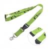 Buy cheap Personalized Breakaway Flat Polyester Lanyard Plastic Woven Pantone Color from wholesalers