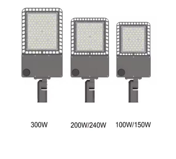 LED Street Light 100W To 300W Highway IP66 Smart AC Amber LED Shoebox Street