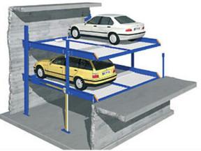 Buy cheap 16. Pit Design Cantilever Parking Lift QDMY-2-5B， QDMY-4-10， QDMY-6-15 from wholesalers