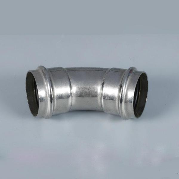 Buy cheap Press Fit Connector Pipe Fittings M Profile Plumbing D15 SS Press Fittings ANSI Standard from wholesalers