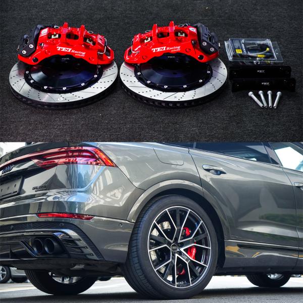 Buy cheap Rear High Performance Q8 Audi Big Brake Kit 22 Inch 4 Piston Caliper Brake Kit With 405*34 Mm Rotor from wholesalers