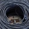 Buy cheap Outdoor PE UTP CAT6 Cable High Speed Lan Cable Black 23AWG Solid Copper 1000FT from wholesalers