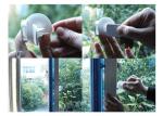 Home Kids Safety Sucker Sliding Window Lock ABS PVC Material
