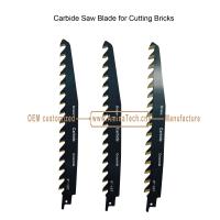 Buy cheap Carbide Saw Blade for Cutting Bricks Size:225mmx25x16T,Reciprocating product