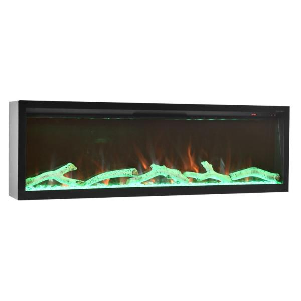 Buy cheap 720mm Built-in Electric Fireplace Digital Smart Flame Technology PTC Heater from wholesalers