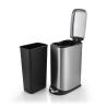 Buy cheap Smudge Resistant 12L Rectangle Stainless Steel Garbage Can from wholesalers