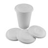 Buy cheap 80mm 90mm Biodegradable Bagasse Coffee Cups 8oz 12oz 16oz With Lids from wholesalers