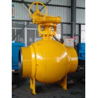 Buy cheap Bolted Bonnet Fully Welded Ball Valve Spherical Type Trunnion Ball Valve product