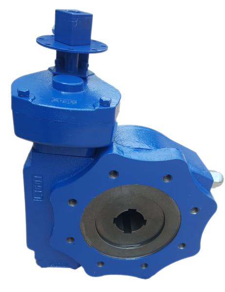 Buy cheap Compact Gate Valve Quarter Turn Gearbox Gray Iron Nodular Material from wholesalers