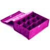 Buy cheap PP Non Woven Clothes Storage Boxes / Underwear Storage Organizer 12 Compartment from wholesalers