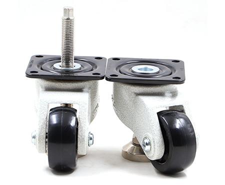 Buy cheap Swivel Fixed PA6 Material Adjustable Height Leveling Casters 150kg from wholesalers