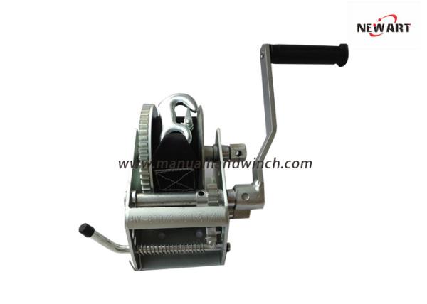 Buy cheap Dacromet Coating 3 Speed Boat Winch , 1000kg Australian Style Trailer Hand Winch from wholesalers