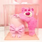 For graduation season, I gave my classmates and teachers strawberry bear dolls,