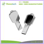 LED Light Rugged Silver Metal USB 3.0 Flash Drive for Data Storage -40-85C A