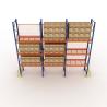 Buy cheap Blue Color Industrial Metal Storage Racks / Steel Warehouse Shelving from wholesalers