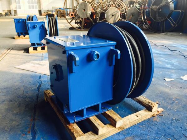 Water Proof Spiral Springs Motorized Cable Reel Without Electric Energy