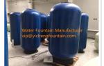 Fiberglass Depth Above Ground Pool Sand Filters Side Mount Type Flange