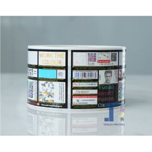 Buy cheap Authentication Verification Tamper Evident Seal Stickers Matte Frosted Surface product