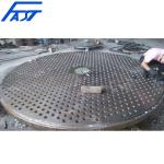 High Speed CNC Drilling Machine For Steel Plates Tube Sheets Steel Plate