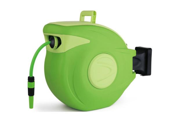 Buy cheap Automatic Wall Mounted Retractable Water Hose Reel Impact Resistant Polypropylene from wholesalers