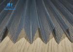 2.0m Wide Plisse Insect Screen Grey Fiberglass Material For Sliding Window