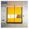 Buy cheap PVC Fabric Zipper High Speed Roller Shutter Door Finished Self Repairing from wholesalers