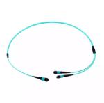 12 / 24 Fiber Singlemode Optical Fiber Jumper MTP/MPO Fiber Patch Cable