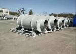 Small Quartz Silica Sand Dryer Machine Three Cylinder Rotary Drum 5-30 Tph