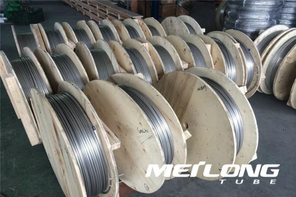 Buy cheap Stainless Steel ANSI 316L Seamless Hydraulic Tubing Metallic Bright Surface from wholesalers