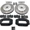 Buy cheap Street Driving BBK 6 Pot Brake Kit Caliper Cp7040 DISC Rotors 362x32 VW Weiran from wholesalers