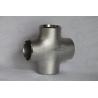 Buy cheap Buttweld Reducing Straight Stainless Steel Cross Welding Casting JIS B2311 from wholesalers