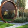 Buy cheap 210cm Diameter Unique Design Corten Steel Moon Gate For Garden Landscaping from wholesalers