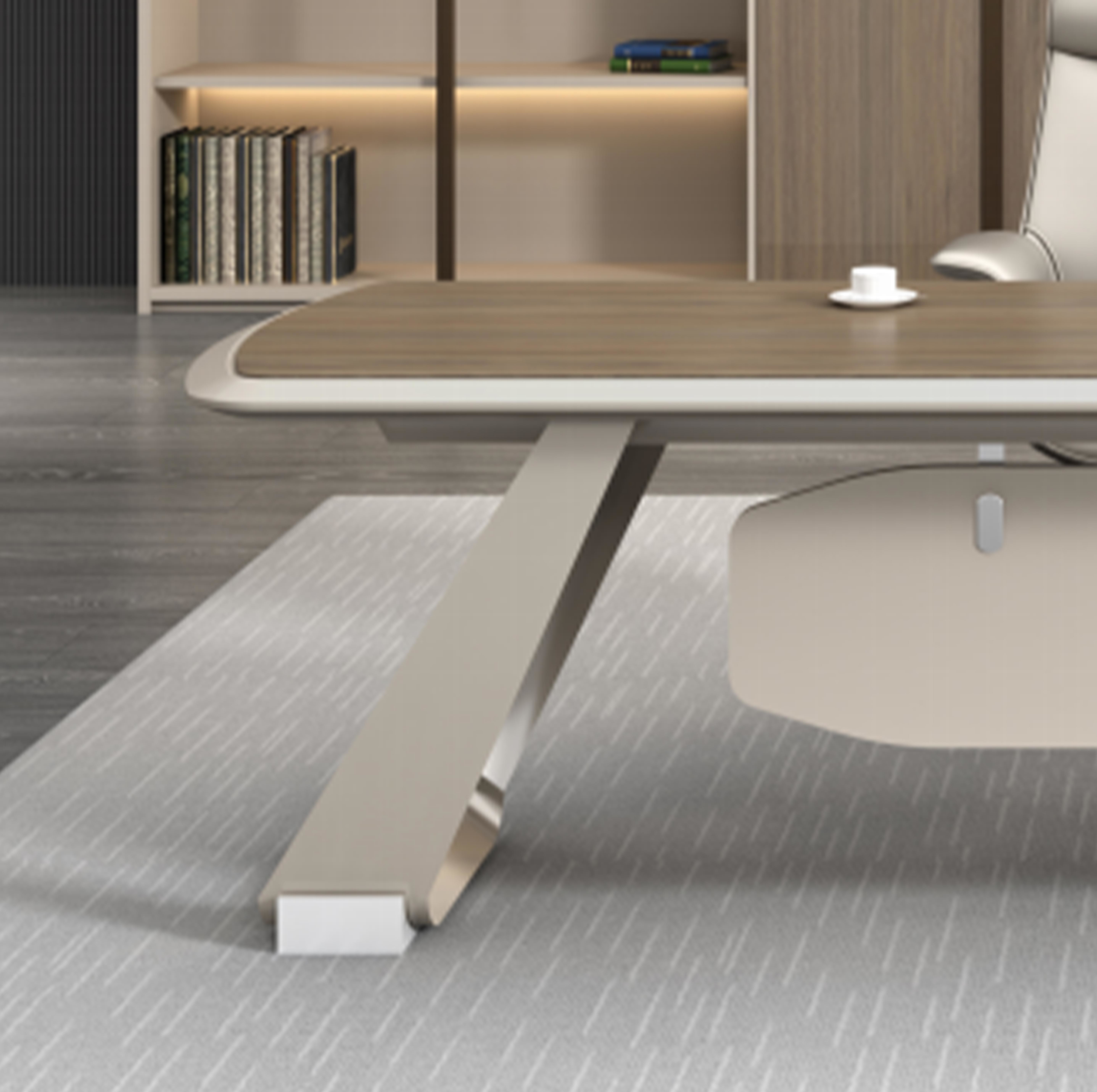 Modern Chair Wooden Modular Executive Manager Table Chief Executive Table