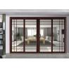 Buy cheap Soundproof Aluminum Alloy Sliding Door , Residential Aluminum Sliding Glass Doors from wholesalers