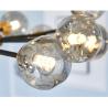 Buy cheap Modern Glass Ball Chandeliers for Dining Room Kitchen Living Room Bedroom Smoke Glass Lamp(WH-MI-425) from wholesalers