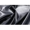Buy cheap Permeable 137cm PU Leather Black Solid Durable For Outwear from wholesalers
