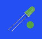 5mm 2.0Hz 12V 1/6 Duty Cycle Yellow Green Color 570nm 100mcd 60deg Capacitor