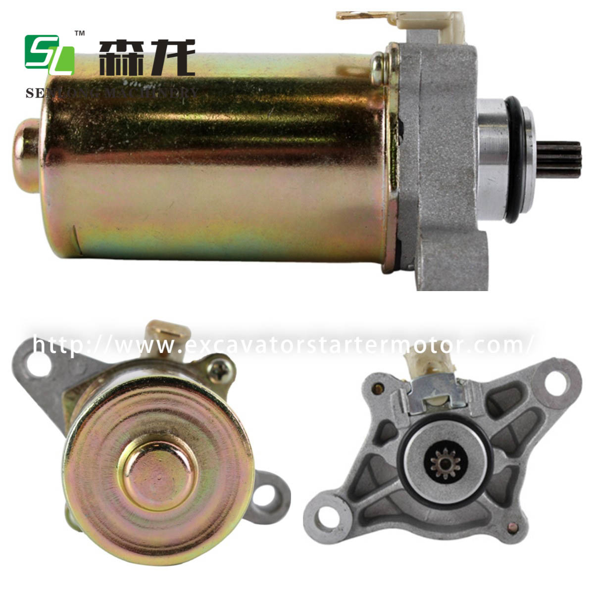 Starter Polaris SYM JET 50/FILLY50 Motorcycle 12V 10T CCW 31210-GAK-900 1959731210-GAK-9000 31210-GAK-9010-M1 00104202