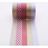 Buy cheap Custom Printed Multi Colorful Stationery Decoration gold foil metallic foil washi paper tape from wholesalers