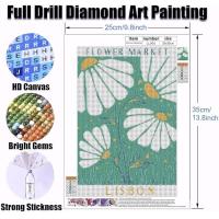 Buy cheap Custom Flower Diamond Painting Kits Funny DIY Crafts For Kids And Adults product
