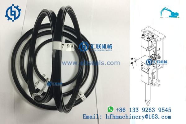 Buy cheap Rubber Furukawa Hydraulic Seals Element Excavator Hammer Cylinder Nitrogen Sealing from wholesalers