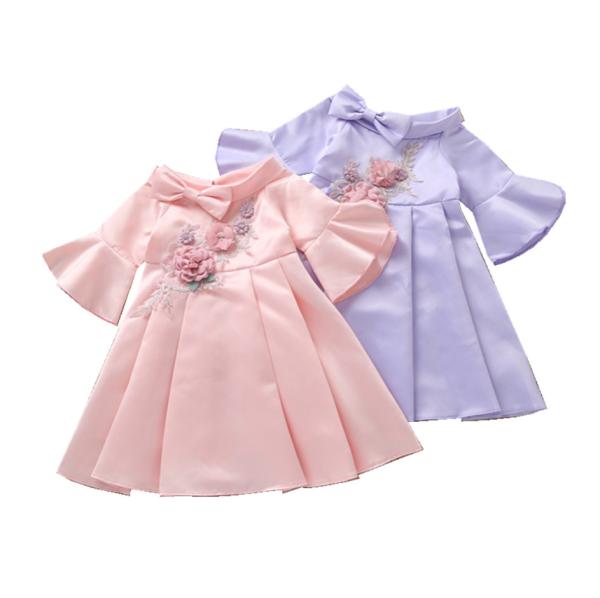 Buy cheap Princess Summer Children'S Clothing Flower Bow Children'S Dress from wholesalers