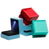 Buy cheap Hanhong Square Spray Paint Multicolor Jewelry Box with Light and Silk Screen Printing from wholesalers
