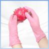 Buy cheap Disposable Pink Synthetic Nitrile Gloves For Food Prep Cooking Serving And Cleaning from wholesalers