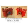Buy cheap Double Crude Oil Filter For Fuel Oil Separator Imported AS80-0.16/0.09 Cb/T425-94 Body Cast Iron from wholesalers